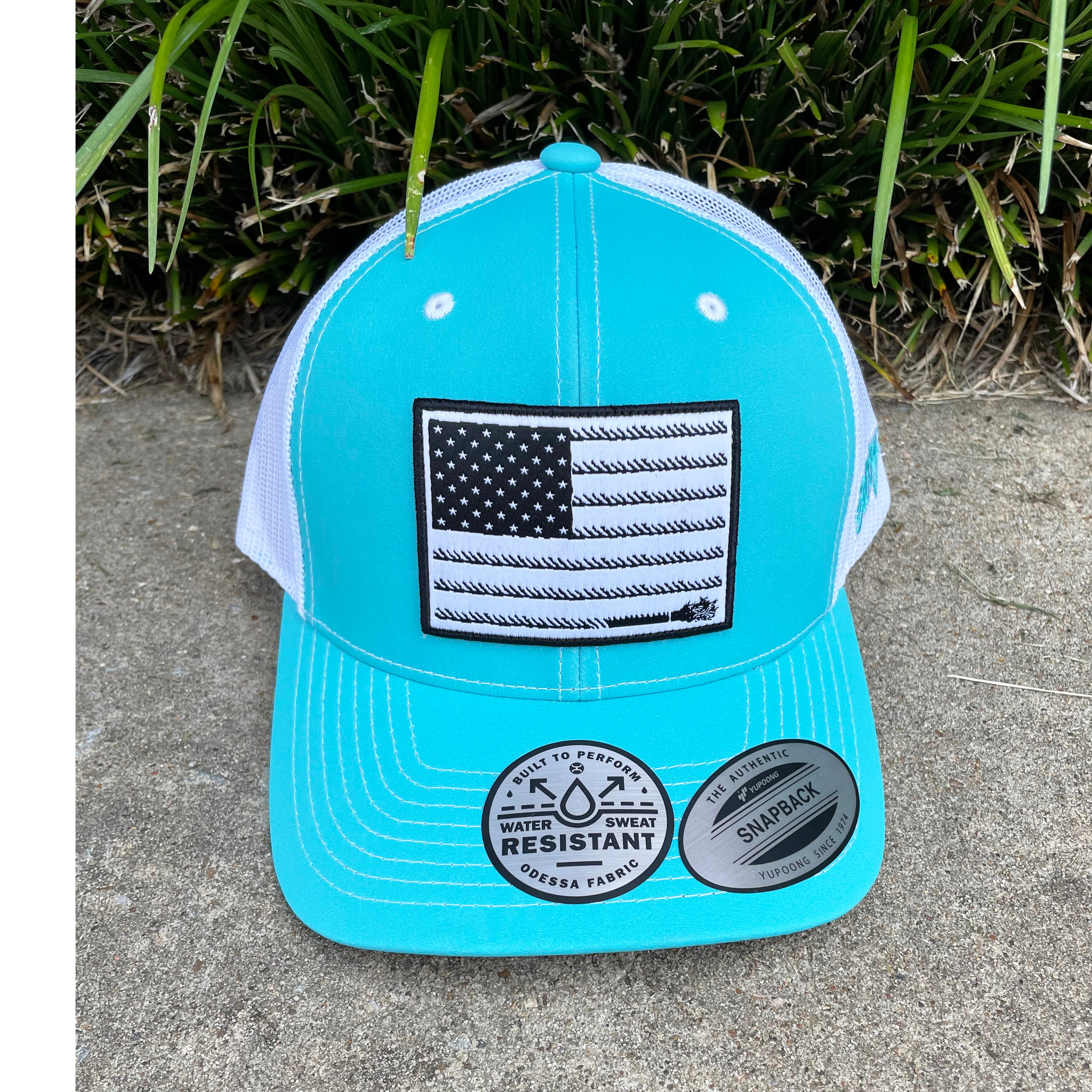 Hooey Turquoise/Black Liberty Roper Youth Hat 2210T-TQBK-Y