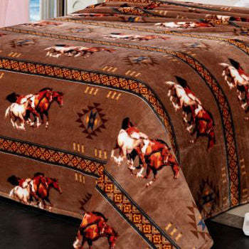 Running Horses Blanket