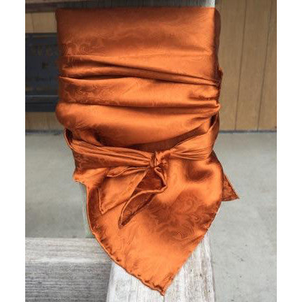 Wyoming Traders Jacquard Copper Wild Rag