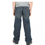 Wrangler Boy's Relaxed Retro Boot Jean - Night Sky