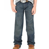 Wrangler Boy's Relaxed Retro Boot Jean - Night Sky