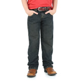 Wrangler Boy's Dark Relaxed Straight Jean 