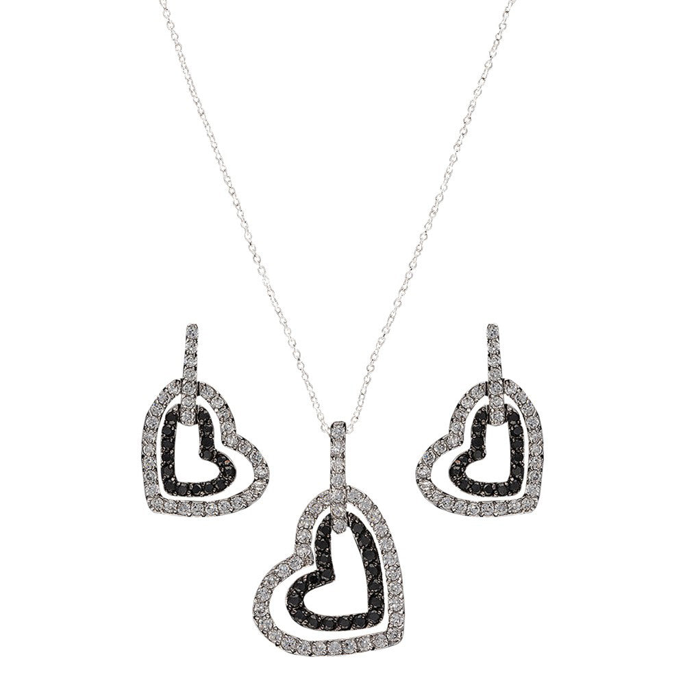 Montana Silver Hearts Deep Reflection Jewelry Set 