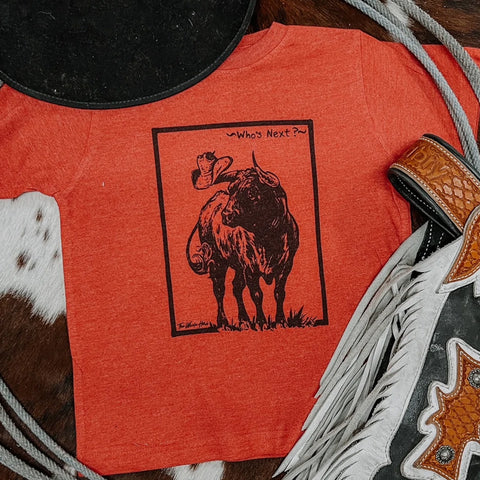 The Whole Herd Kid's Bull Who's Next Tee