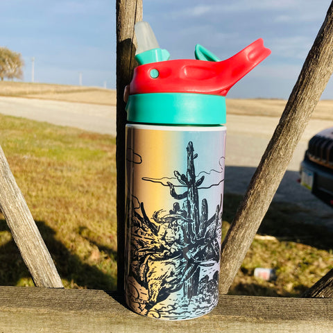 Cactus Racer Kid Tumbler