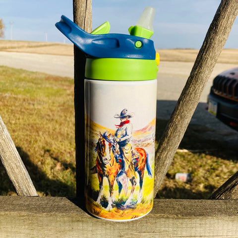 Cap Gun Cowboy Kid Tumbler