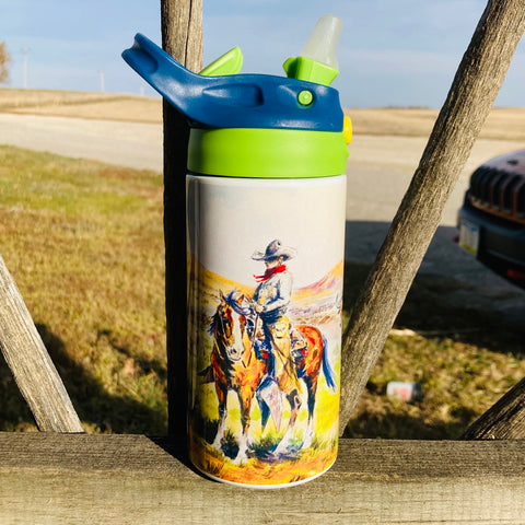 Ranchin Out West Kid Tumbler