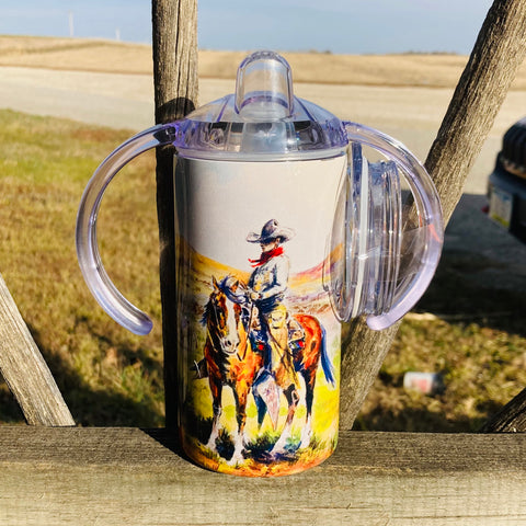 Ranchin Out West Sippy Tumbler