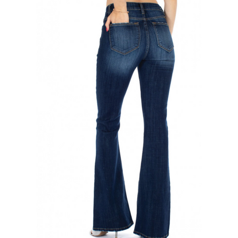 KanCan Mid Rise Flare Plus Size