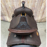 Circle Y Roughout Lindale Barrel Saddle