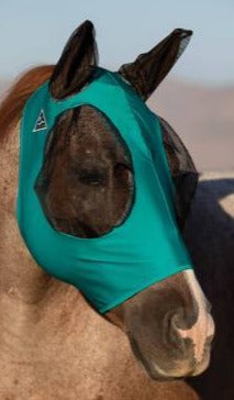 Teal Pony Comfort Fly Mask