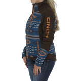 Cinch Womens Brown Aztec Jacket