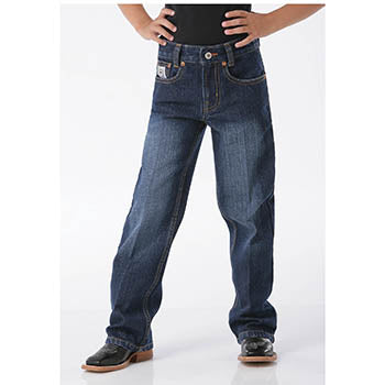 Cinch Boys Dark Wash White Label Jean