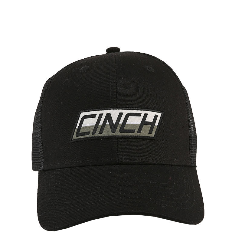 Cinch Black Logo Cap