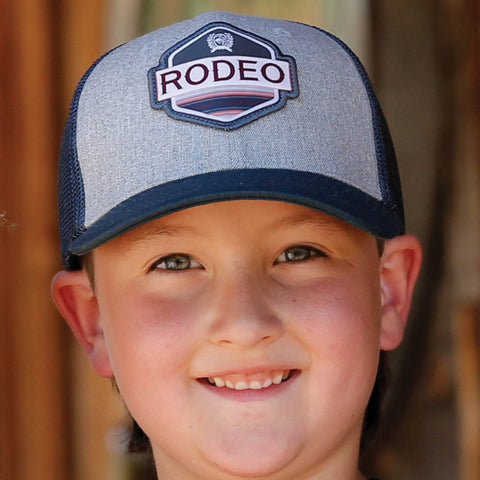 Cinch Kid's Blue Rodeo Trucker Cap