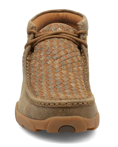 Twisted X Men s Tan Weave Driving Moc Western Edge Ltd
