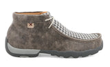 Twisted X Men's Grey Weave Driving Mocc