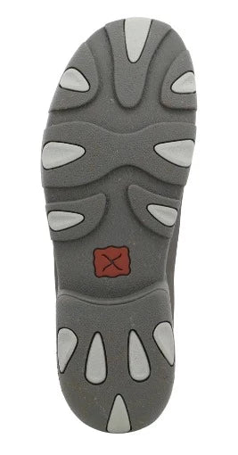 Twisted X Men's Grey Rubberized DuraTWX Chukka Driving Moc