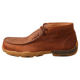 Twisted X Men's Tan and Bull Nano Safety Toe Moccasin