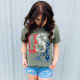 USA Military Tee