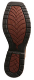 Twisted X Men's Dark Brown Tan Composite Square Toe Boot