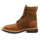 Twisted X Men's Distressed Saddle Square Steel Toe Lacer Boot