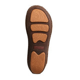 Twisted X Men's Brown Leather Flip Flops
