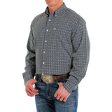 Cinch Men's Long Sleeve Navy Arena Flex Shirt