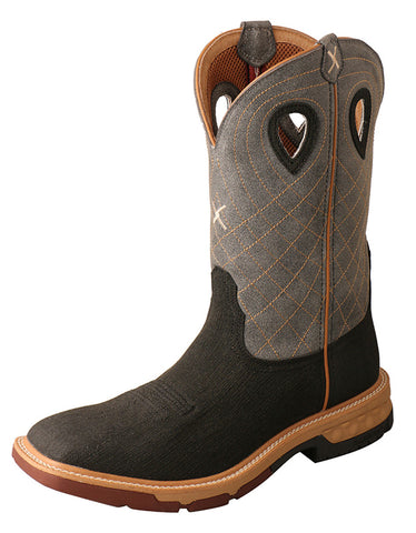 Twisted X Men's Charcoal Grey Alloy Toe Work Boot