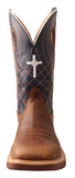 Twisted X Men's Mocha/Navy Alloy Square Toe Boot