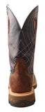 Twisted X Men's Mocha/Navy Alloy Square Toe Boot