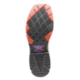 Twisted X Men's Nano Comp Toe Pull-On Work Boots-Caiman Print Leather