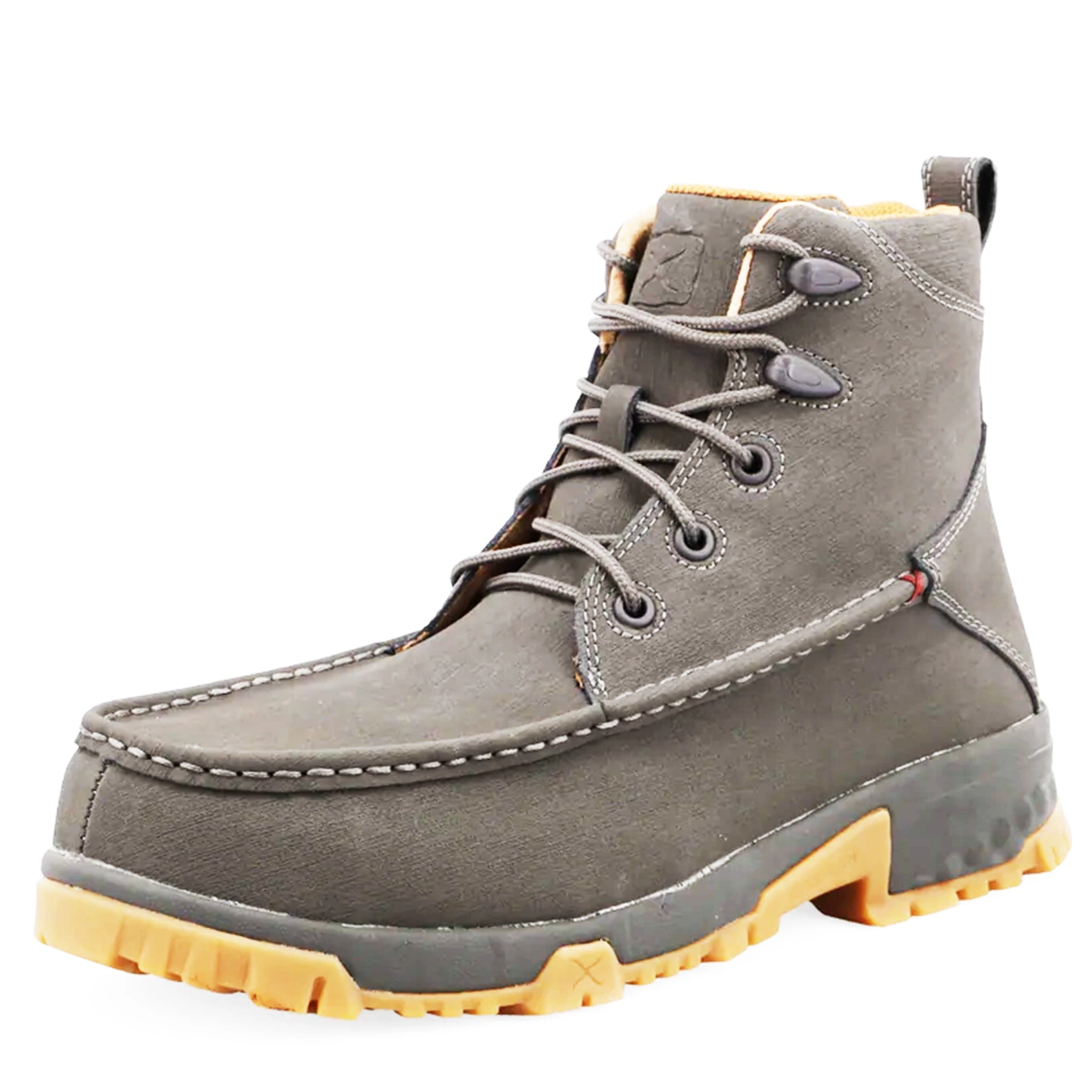 Grey steel toe boots outlet