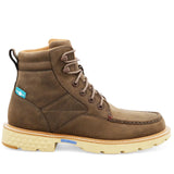 Twisted X Men's 6" Waterproof Chocolate Lacer Work Boot