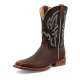 Twisted X Men's Elephant Print and Black Boots