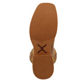 Twisted X Men's Brown and Rustic Orange Tech X Boots