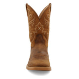 Twisted X Men's Brown and Rustic Orange Tech X Boots