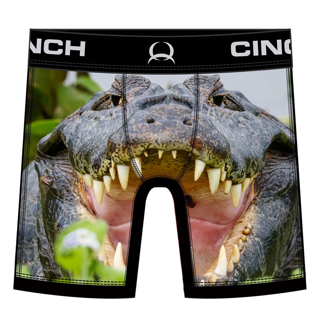 Cinch Men's Croc Underwear Boxer Briefs – Western Edge, Ltd.