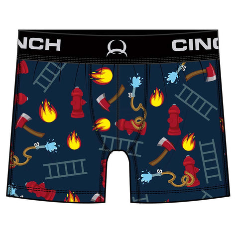 Cinch Men's Firehose Underwear Boxer Briefs