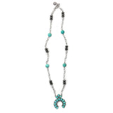 Link Chain with Turquoise Naja Pendant