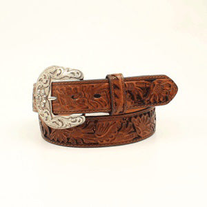 Nocona Women's Embossed Floral Belt 