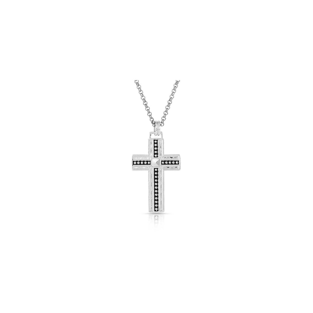 Montana Silversmiths Diamond Rio Cross Necklace