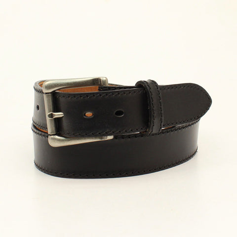 Men's Black Plain Belt 