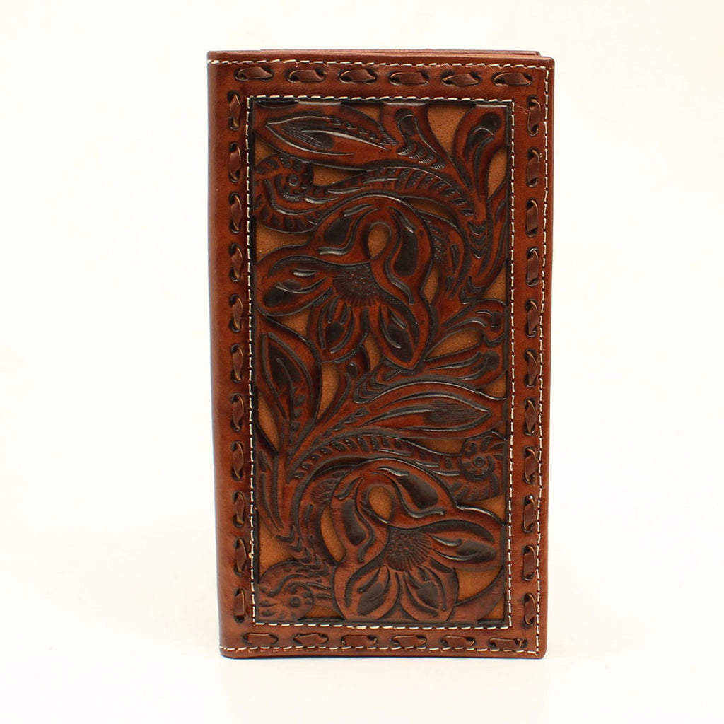 Nocona Floral Lace Rodeo Wallet 