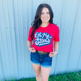 Oh My Stars Red Tee