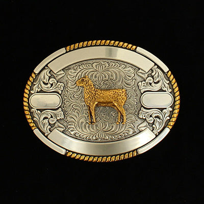 Medium Oval Ribbon Sheep Buckle