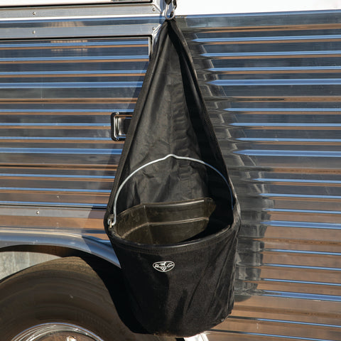 Black Hanging Bucket Holder