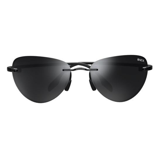 BEX Black and Gray Praahr Sunglasses