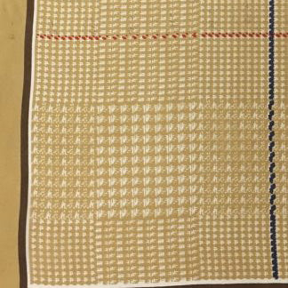 Wyoming Traders Tan Plaid Wild Rag