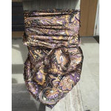 Wyoming Traders Navy Brown Paisly Wild Rag